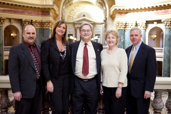Staff members of Barth Storage in Kenosha, Wisconsin