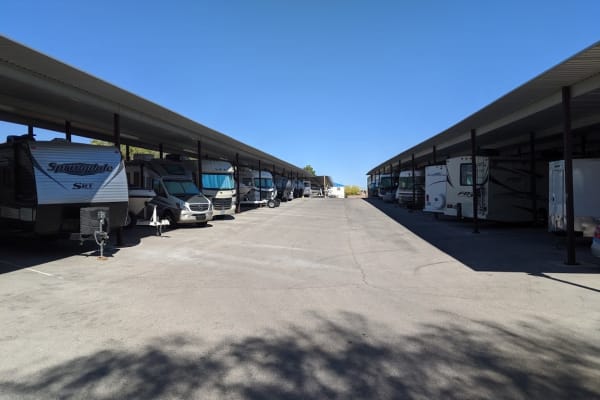 Self storage at Golden State Storage - Horizon Ridge in Henderson, NV with RV and boat storage
