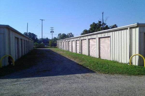 Storage units at Owosso Mini Storage in Owosso, Michigan