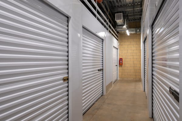 Indoor storage units available at StorQuest Self Storage in Richmond, California