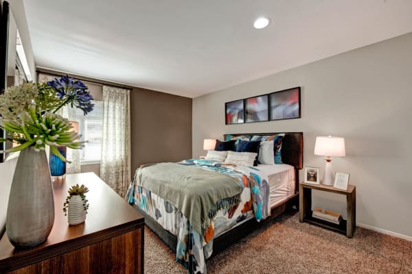Plenty of space for storage in a model apartment home at Heritage Woods in Bel Air, Maryland