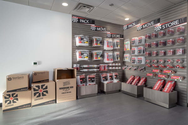 Merchandise at StorQuest Self Storage in Modesto, California