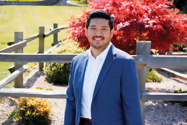 Jose Acumbig of Elegance at Novato in Novato, California.