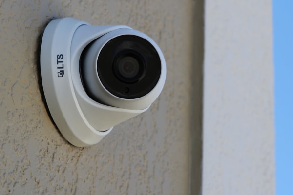 Security camera at Midgard Self Storage in Melbourne, Florida