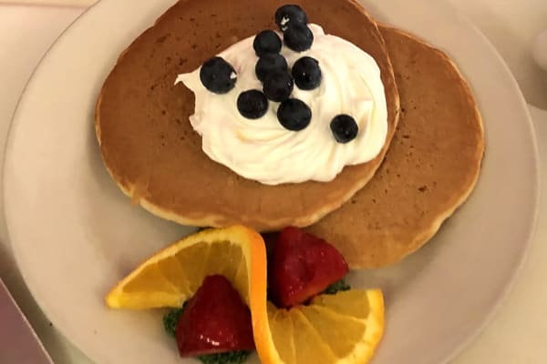 Pancakes served up at Traditions of Cross Keys in Glassboro, New Jersey