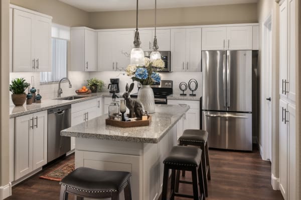 Fully equipped kitchen at San Artes in Scottsdale, Arizona