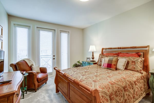 An apartment at The Village of Tanglewood in Houston, Texas