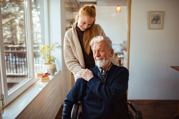 Assisted living resident of Pinnacle Senior Living