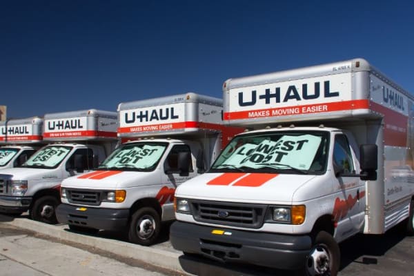 Moving truck available at Towne Storage - Union Park in Cottonwood Heights, Utah