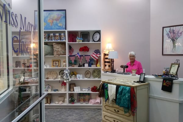 Miss Mary's Closet shop at Mathison Retirement Community in Panama City, Florida