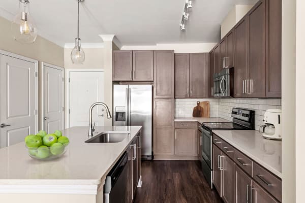 Eco-friendly kitchens at Reserve Decatur in Decatur
