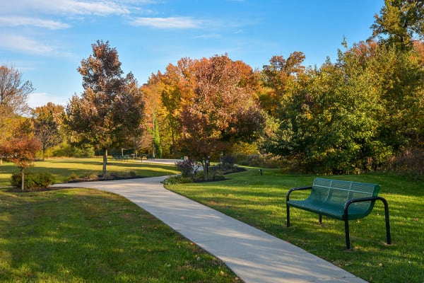 Park near Cherry Hill Towers in Cherry Hill, New Jersey
