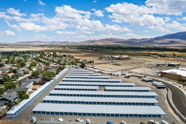  photo from above at Sutro Self Storage in Dayton, Nevada