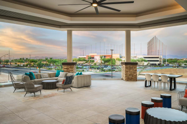 View from the Sky Lounge in  Gilbert, Arizona near Soltra at San Tan Village