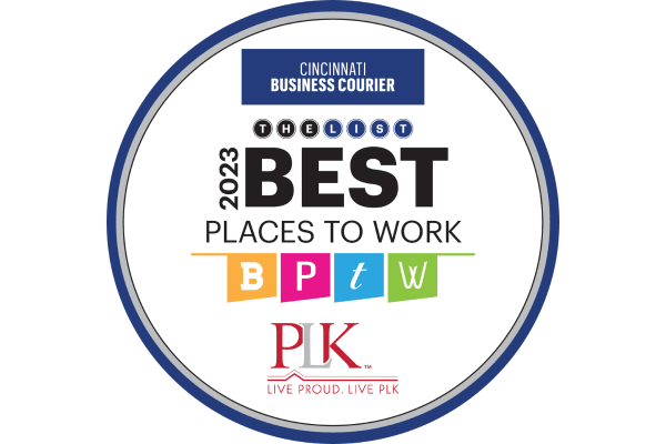 Cincinnati Business Courier's 2023 Best Places To Work Finalist Badge  