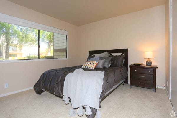 Bedroom at Hidden Creek in Vacaville, California