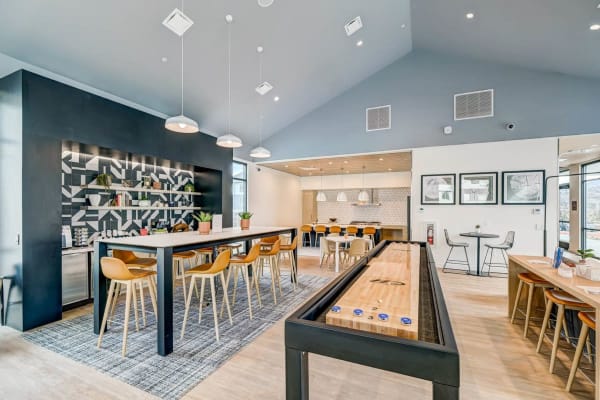 Common area and game room at Westlook in Reno, Nevada