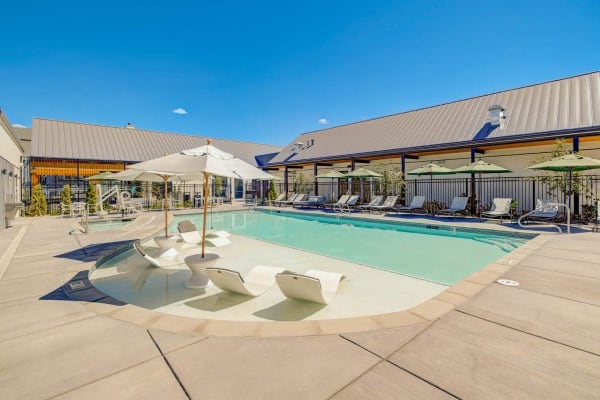 Swimming pool at Westlook in Reno, Nevada