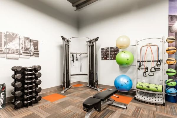 Fitness center at Bridges at Victorian Square in Sparks, Nevada