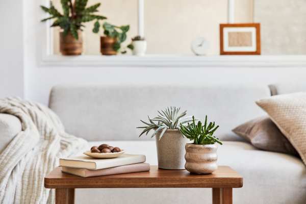 Living area at Polo Run Apartments in Stockton, California
