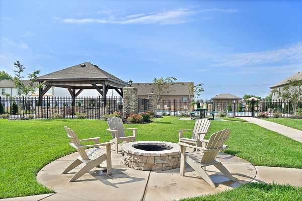 Closed garage area of car parking  at Ashton Ridge At Westcreek in Clarksville, Tennessee 