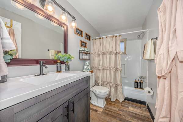 Spacious kitchen at Eden at Bexley Crossing in Columbus, Ohio