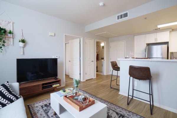 Community room at K Street Flats,
