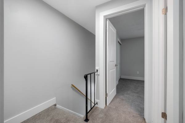 Staircase at Valley Brook Townhomes in Rochester, New York