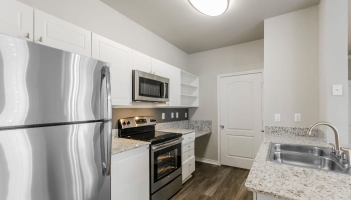 Open concept apartments at 2803 Riverside in Grand Prairie, Texas