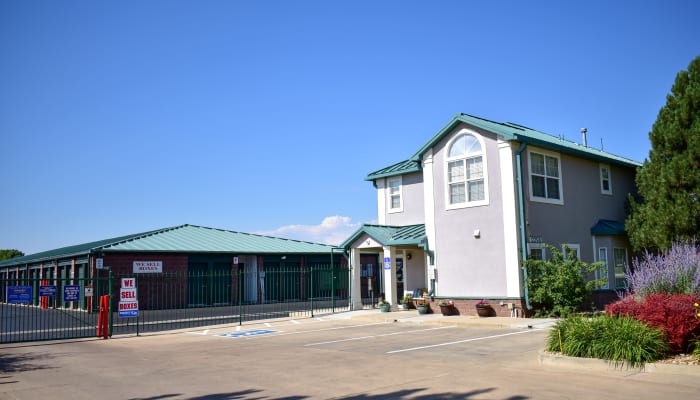 The front office and parking area at a STOR-N-LOCK Self Storage location