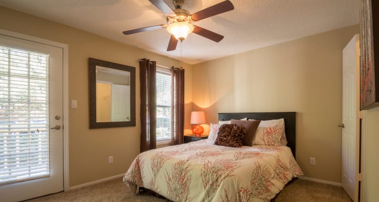 Lovely model bedroom at Summerchase at Riverchase in Hoover, Alabama