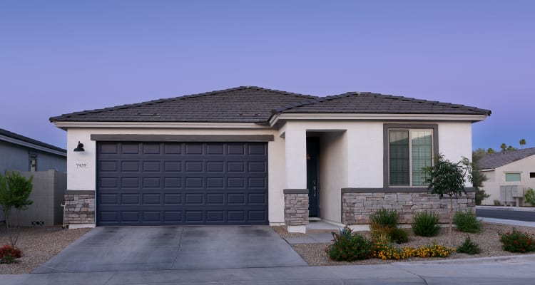 Exterior of our homes for rent at Banyan Preserve in Phoenix, Arizona