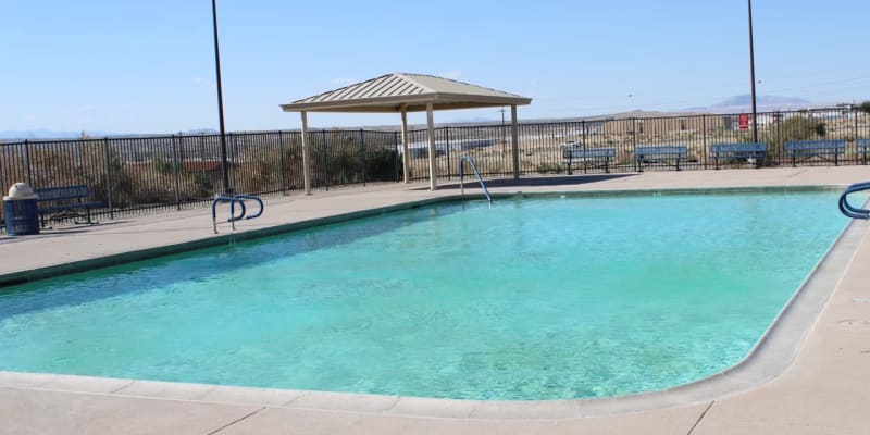 Pool at Copper Canyon in Twentynine Palms, California