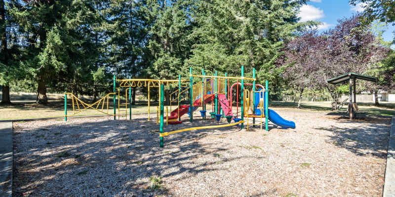 Playground near Eagleview in Joint Base Lewis McChord, Washington