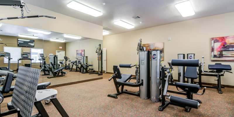 fitness center at San Luis Rey in Oceanside, California