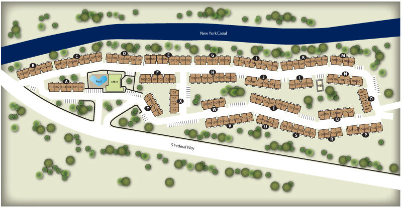 Monterra Townhomes Site Map