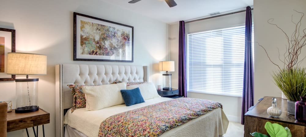 Cozy bedroom at The Residences at Annapolis Junction in Annapolis Junction, Maryland