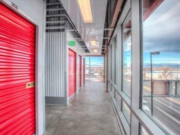 Second level storage at StorQuest Self Storage in Escondido, California