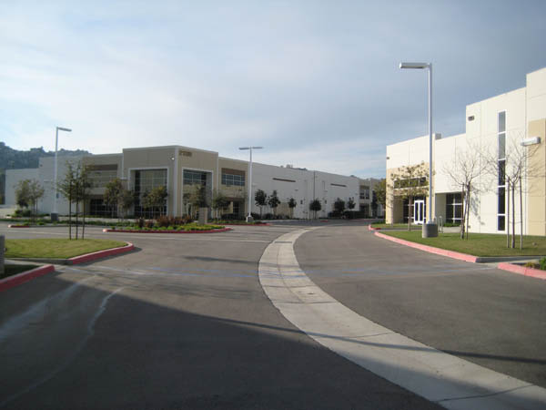 Building facade at Daytona Business Park in Perris, California