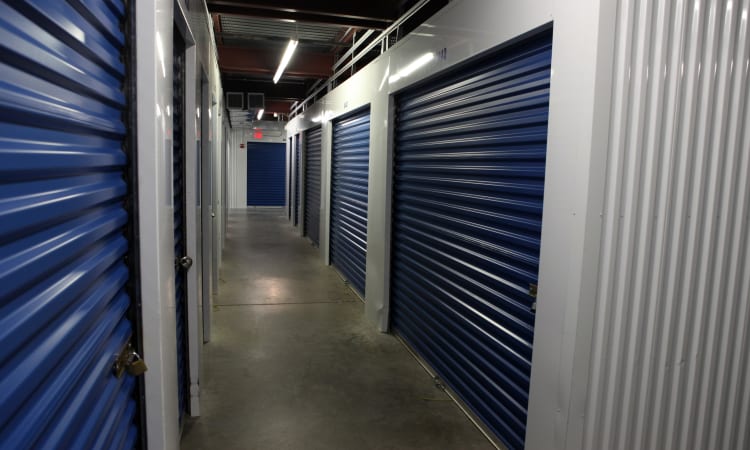 Climate-controlled units at Premier Storage Solutions of West Islip in West Islip, New York