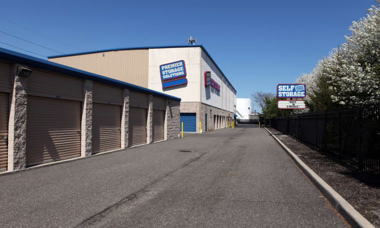 Main entrance at Premier Storage Solutions of West Islip in West Islip, New York
