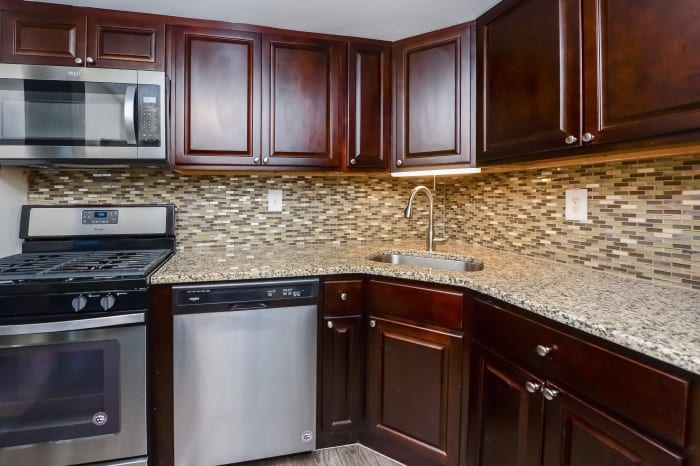 Kitchen at Forge Gate Apartment Homes in Lansdale, Pennsylvania