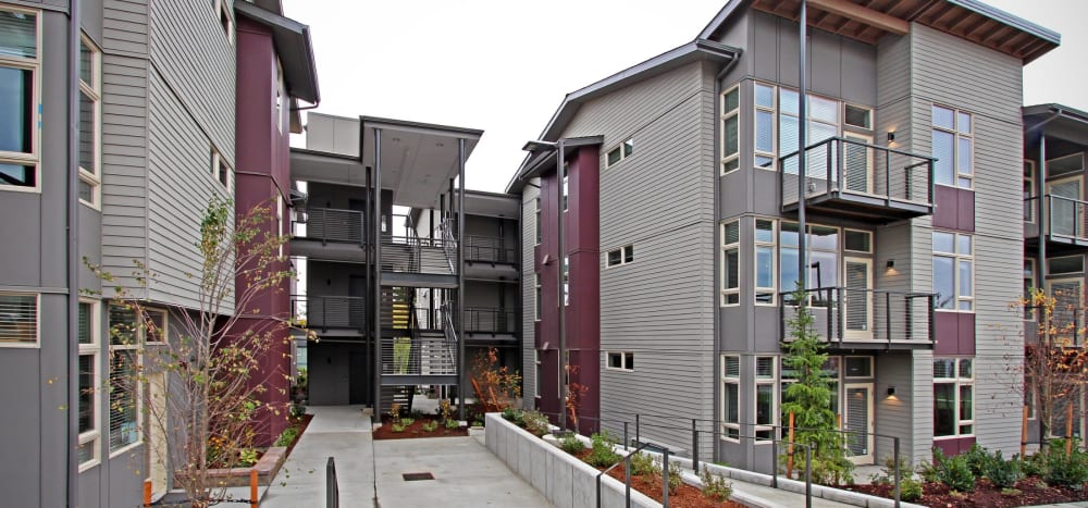 Exterior at Motif Apartments in Lynnwood, Washington