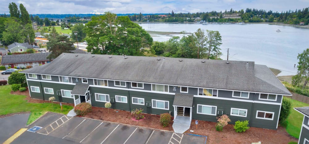 Overhead building photo at Heights at Sheridan in Bremerton, Washington