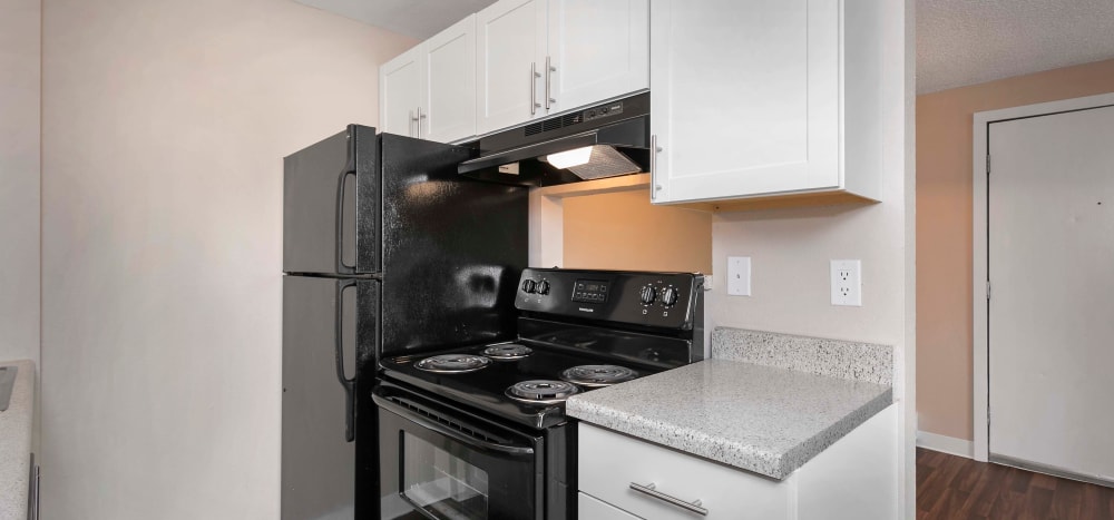 Modern kitchen at Heights at Sheridan in Bremerton, Washington