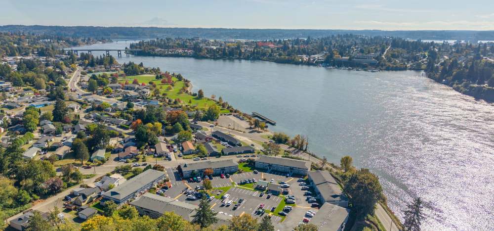 Birdseye view of Heights at Sheridan in Bremerton, Washington