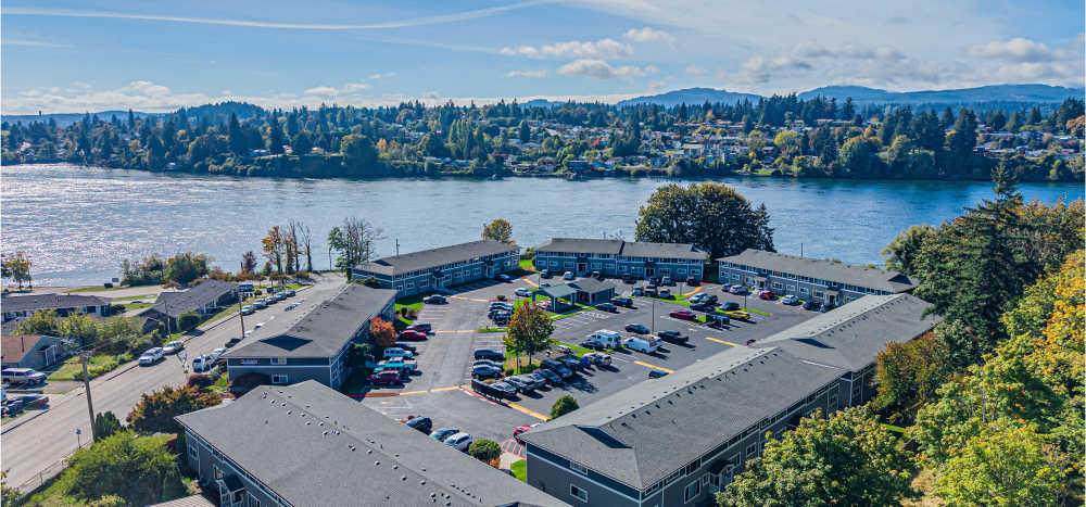 Birdseye view of Heights at Sheridan in Bremerton, Washington