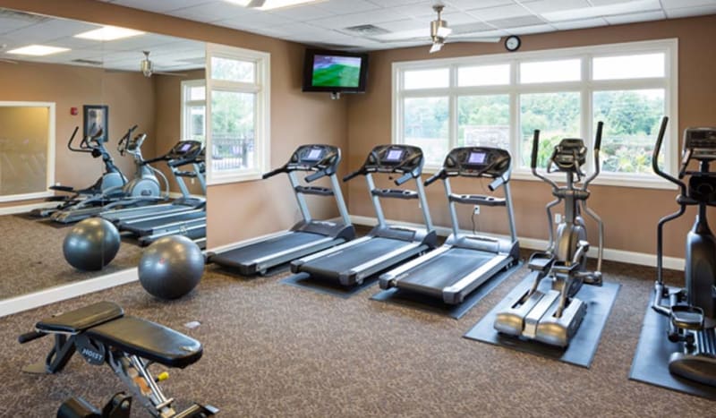 Fitness Area at Apartments in Lee's Summit, Missouri