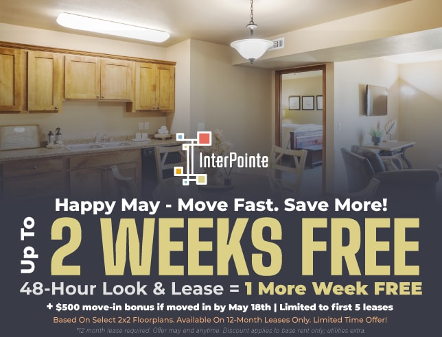 Specials info for InterPointe Apartments