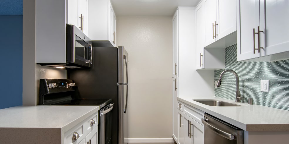 kitchen1 at Avana La Jolla Apartments